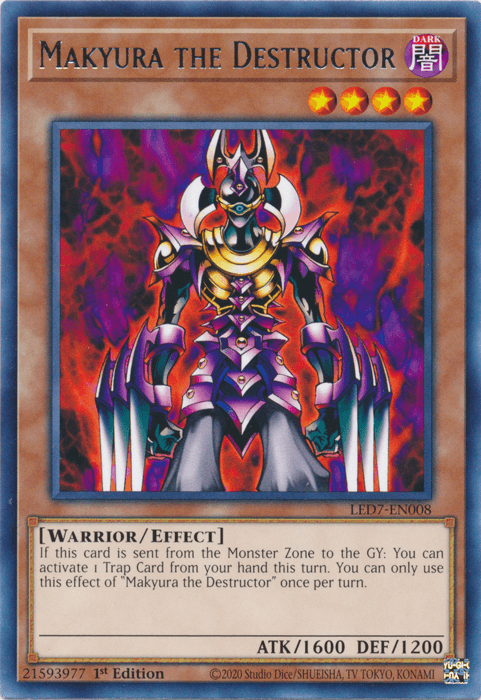 Makyura the Destructor [LED7-EN008] Rare - POKÉ JEUX