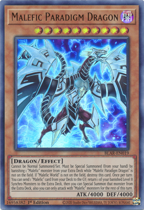 Malefic Paradigm Dragon [BLAR-EN019] Ultra Rare - POKÉ JEUX