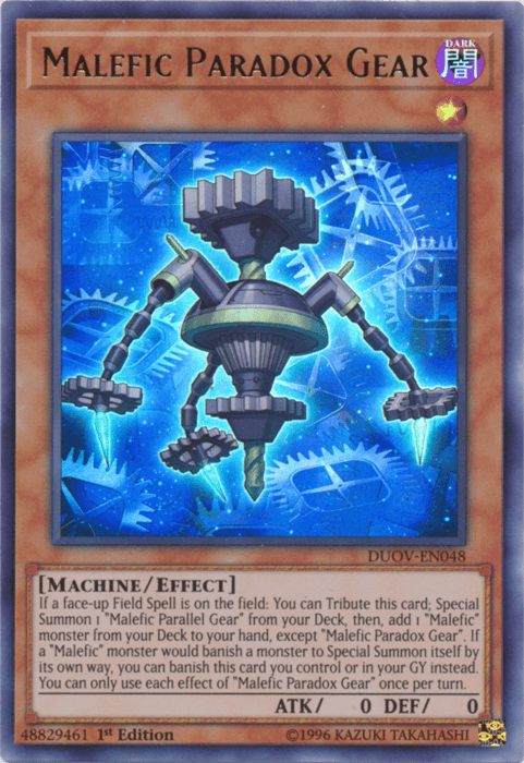 Malefic Paradox Gear [DUOV-EN048] Ultra Rare - POKÉ JEUX