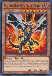 Malefic Red-Eyes Black Dragon [LDS1-EN006] Common - POKÉ JEUX