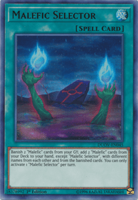 Malefic Selector [DUOV-EN045] Ultra Rare - POKÉ JEUX
