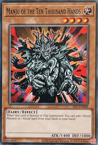 Manju of the Ten Thousand Hands (25th Anniversary) [IOC-EN088] Common - POKÉ JEUX