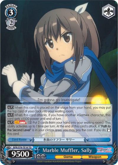 Marble Muffler, Sally (BFR/S78-TE18 TD) [BOFURI: I Don't Want to Get Hurt, so I'll Max Out My Defense] - POKÉ JEUX