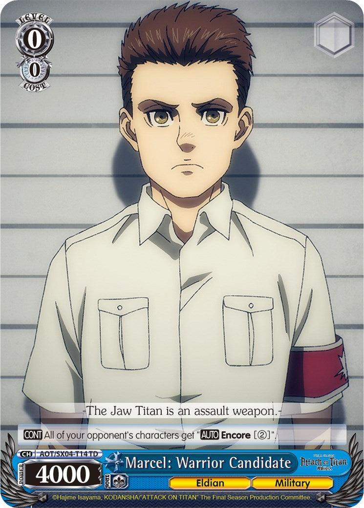 Marcel: Warrior Candidate [Attack On Titan: Final Season] - POKÉ JEUX