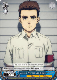 Marcel: Warrior Candidate [Attack On Titan: Final Season] - POKÉ JEUX