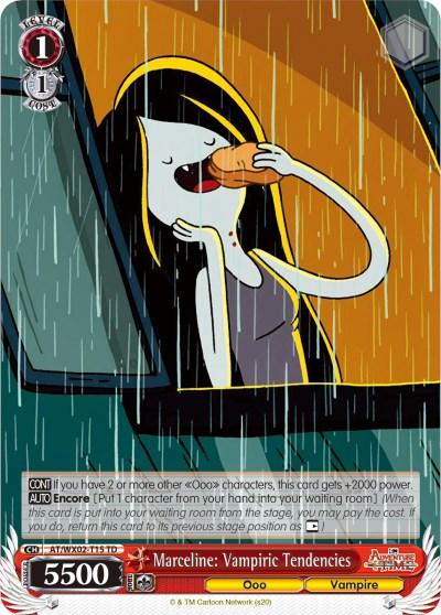Marceline: Vampiric Tendencies (AT/WX02-T15 TD) [Adventure Time] - POKÉ JEUX