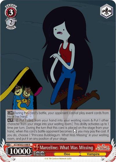 Marceline: What Was Missing (AT/WX02-048 R) [Adventure Time] - POKÉ JEUX