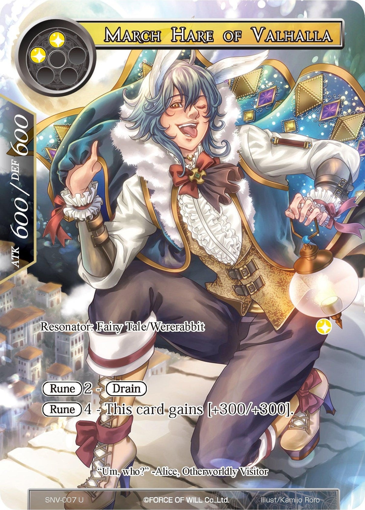 March Hare of Valhalla (Full Art) (SNV-007) [The Strangers of New Valhalla] - POKÉ JEUX