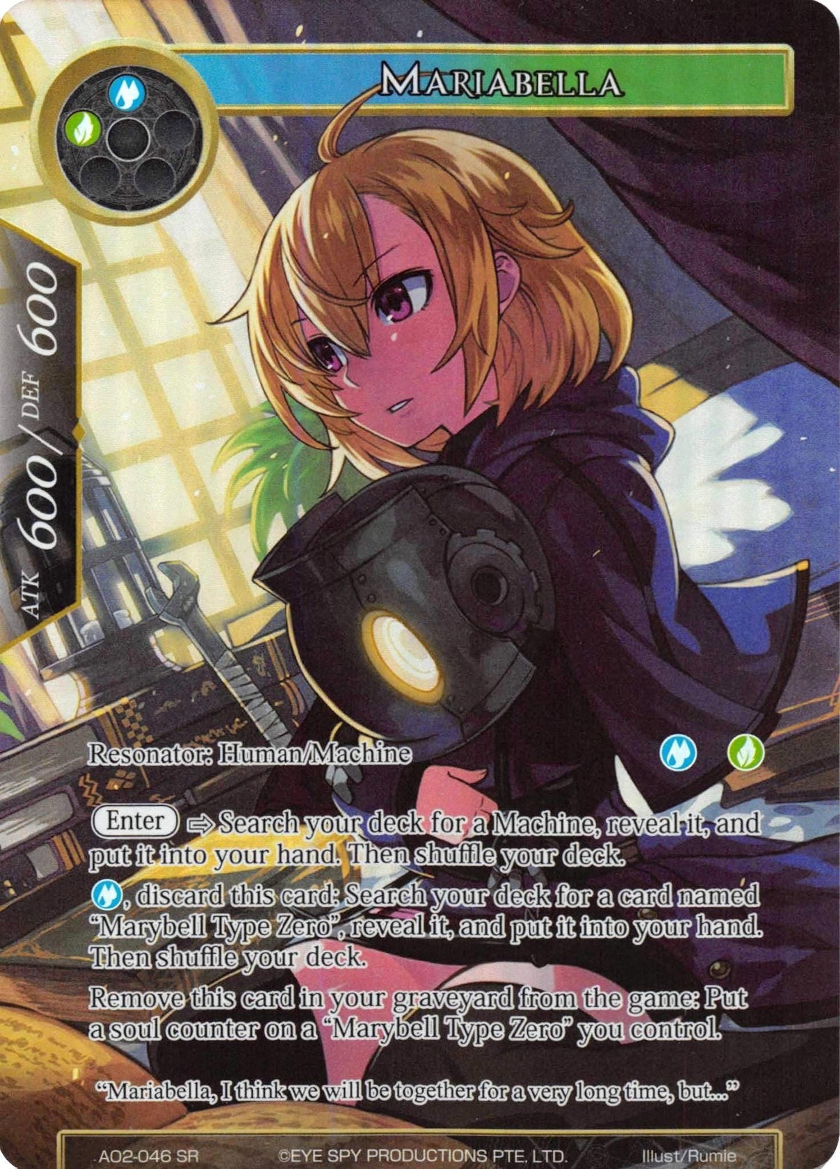 Mariabella (Full Art) (AO2-046) [Alice Origin II] - POKÉ JEUX