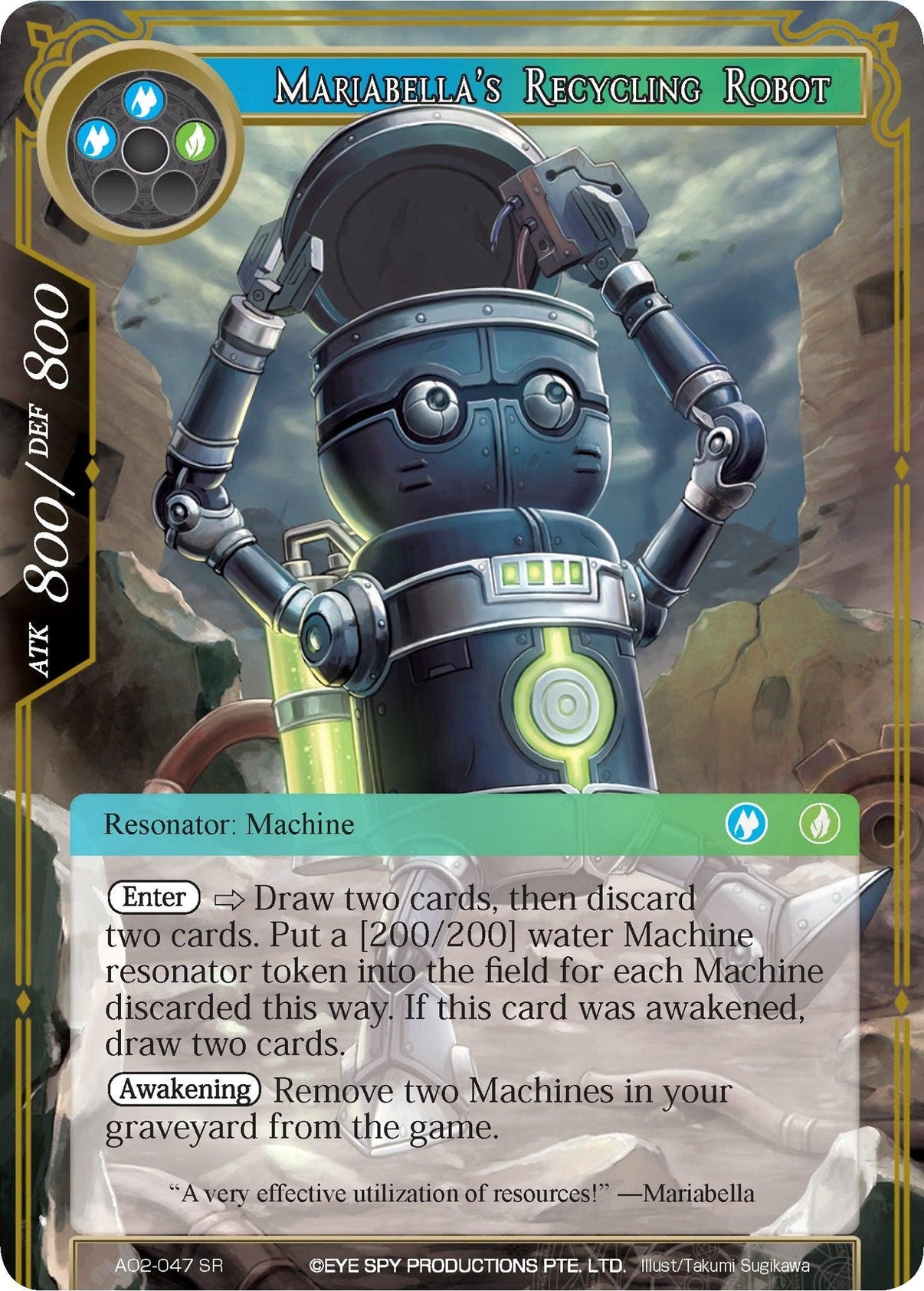 Mariabella's Recycling Robot (AO2-047) [Alice Origin II] - POKÉ JEUX