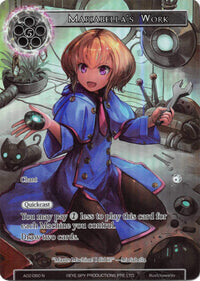 Mariabella's Work (Full Art) (AO2-060) [Alice Origin II] - POKÉ JEUX