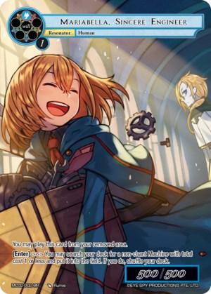 Mariabella, Sincere Engineer (MC02-002) [Memoria Collection 02] - POKÉ JEUX