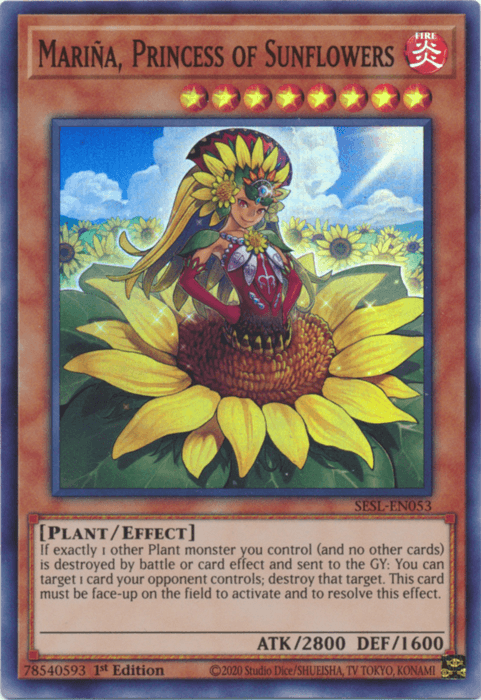Marina, Princess of Sunflowers [SESL-EN053] Super Rare - POKÉ JEUX
