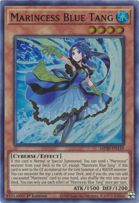Marincess Blue Tang [MP20-EN149] Super Rare - POKÉ JEUX
