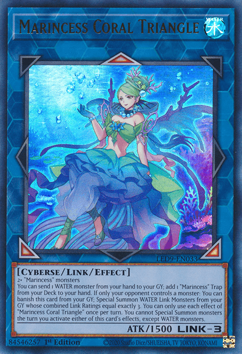 Marincess Coral Triangle [LED9-EN033] Ultra Rare - POKÉ JEUX