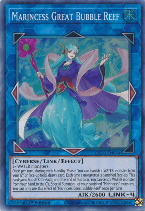 Marincess Great Bubble Reef [ETCO-EN054] Super Rare - POKÉ JEUX