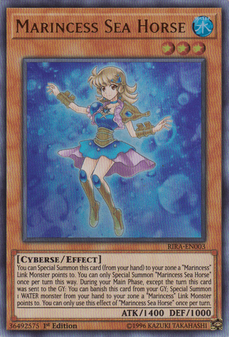 Marincess Sea Horse [RIRA-EN003] Ultra Rare - POKÉ JEUX