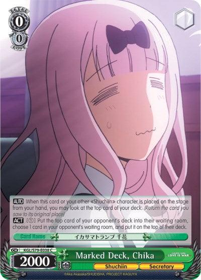 Marked Deck, Chika (KGL/S79-E038 C) [Kaguya-sama: Love is War] - POKÉ JEUX