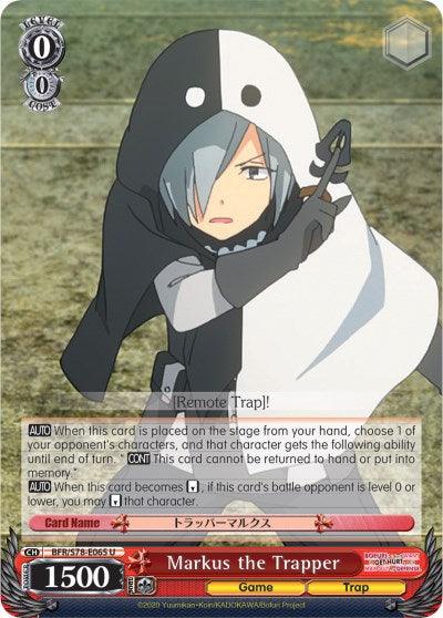 Markus the Trapper (BFR/S78-E065 U) [BOFURI: I Don't Want to Get Hurt, so I'll Max Out My Defense] - POKÉ JEUX