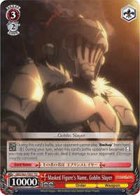 Masked Figure's Name, Goblin Slayer (GBS/S63-TE07 TD) [Goblin Slayer] - POKÉ JEUX