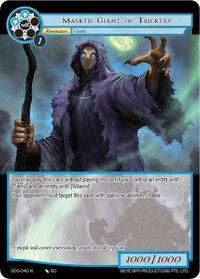 Masked Giant of Trickery (GOG-040) [Game of Gods] - POKÉ JEUX