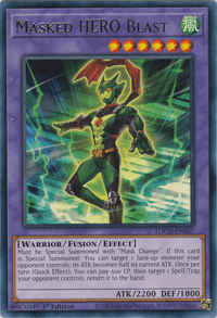 Masked Hero Blast [TOCH-EN047] Rare - POKÉ JEUX