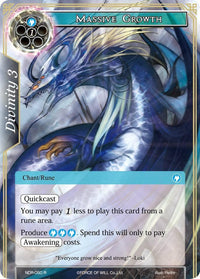 Massive Growth (NDR-050) [New Dawn Rises] - POKÉ JEUX