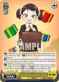 Matching Keychain, Becky (SPY/S106-E002 RR) [SPY x FAMILY] - POKÉ JEUX
