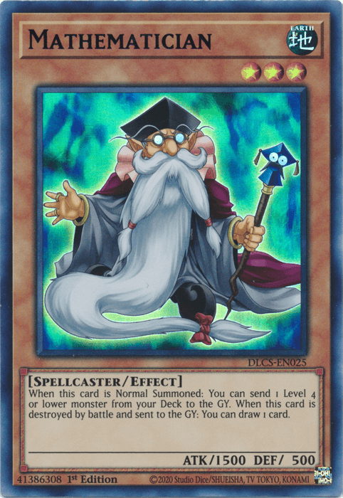 Mathematician (Blue) [DLCS-EN025] Ultra Rare - POKÉ JEUX
