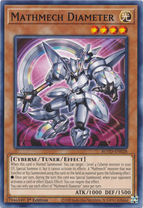 Mathmech Diameter [ROTD-EN028] Common - POKÉ JEUX