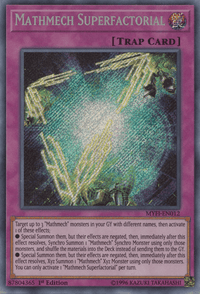Mathmech Superfactorial [MYFI-EN012] Secret Rare - POKÉ JEUX