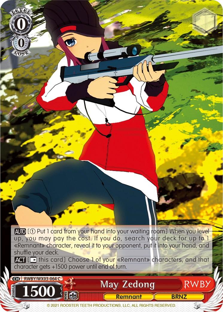 May Zedong (RWBY/WX03-064 C) [RWBY] - POKÉ JEUX