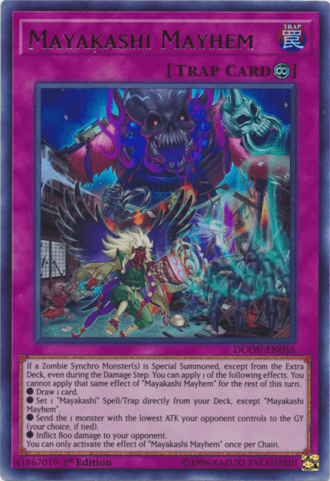 Mayakashi Mayhem [DUOV-EN056] Ultra Rare - POKÉ JEUX