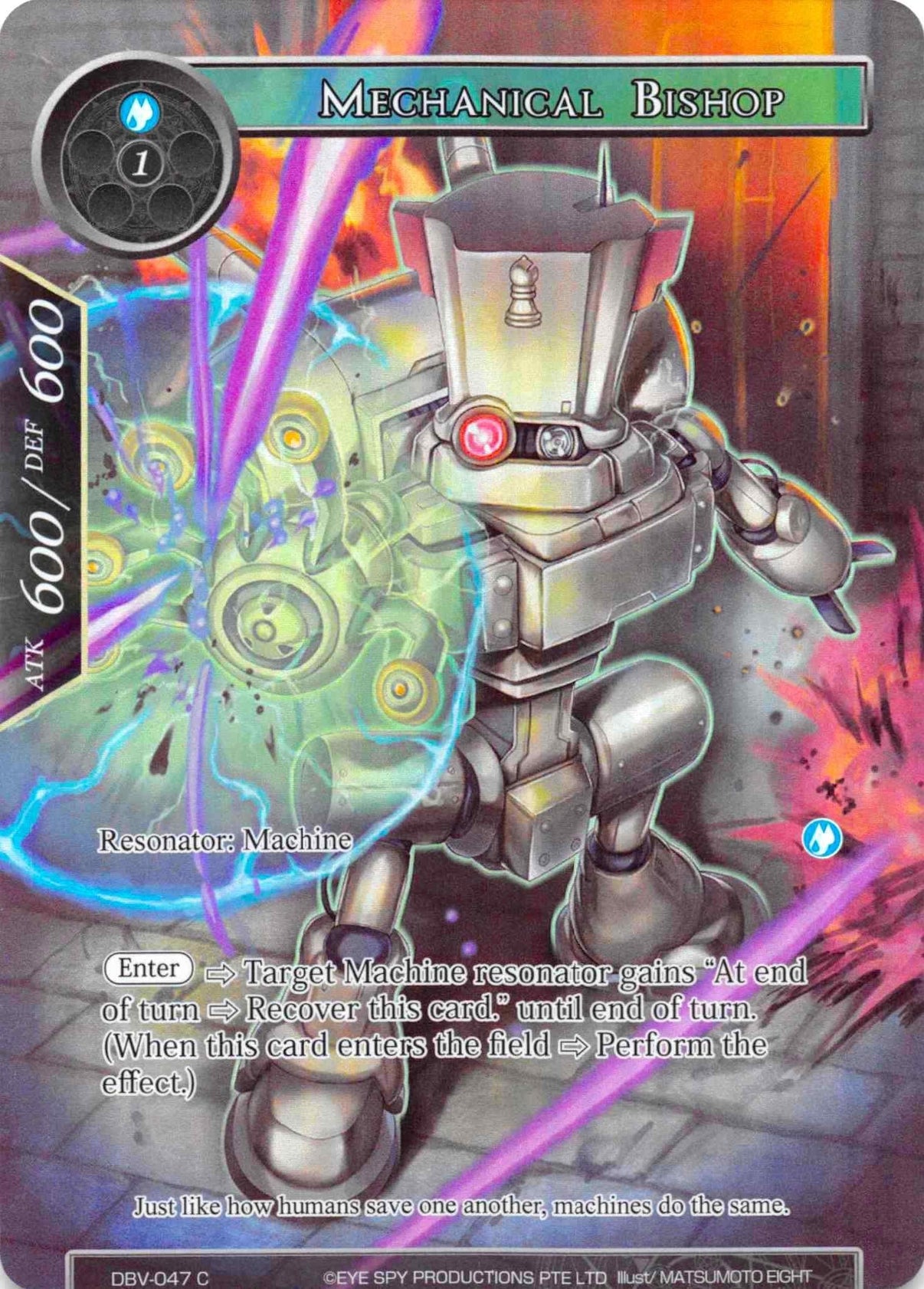 Mechanical Bishop (Full Art) (DBV-047) [The Decisive Battle of Valhalla] - POKÉ JEUX