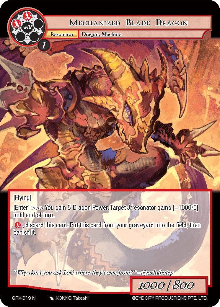 Mechanized Blade Dragon (GRV-019) [Game of Gods: Revolution] - POKÉ JEUX
