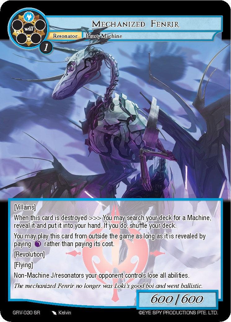 Mechanized Fenrir (GRV-030) [Game of Gods: Revolution] - POKÉ JEUX