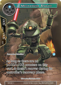 Mechanized Knight (Full Art) (NDR-051) [New Dawn Rises] - POKÉ JEUX