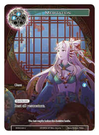 Meditation (Full Art) (WOM-049) [Winds of the Ominous Moon] - POKÉ JEUX