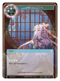 Meditation (WOM-049) [Winds of the Ominous Moon] - POKÉ JEUX