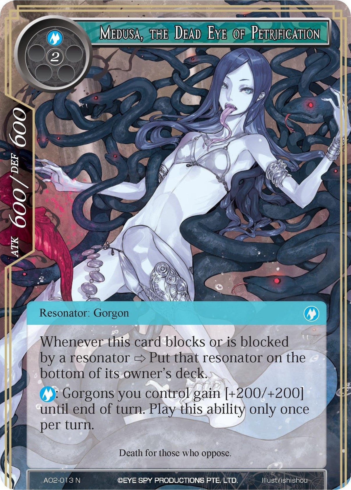 Medusa, the Dead Eye of Petrification (AO2-013) [Alice Origin II] - POKÉ JEUX