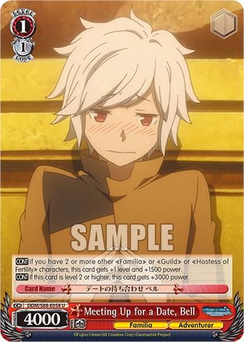 Meeting Up for a Date, Bell (DDM/S88-E058 U) [Is it Wrong to Try to Pick Up Girls in a Dungeon?] - POKÉ JEUX