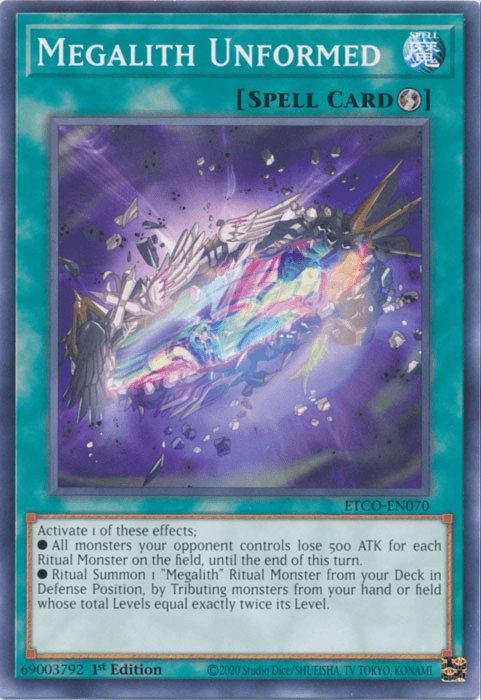 Megalith Unformed [ETCO-EN070] Common - POKÉ JEUX