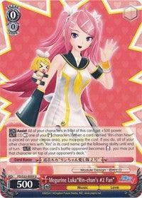 Megurine Luka"Rin-chan's #2 Fan" (PD/S22-E059 U) [Hatsune Miku -Project DIVA- f] - POKÉ JEUX