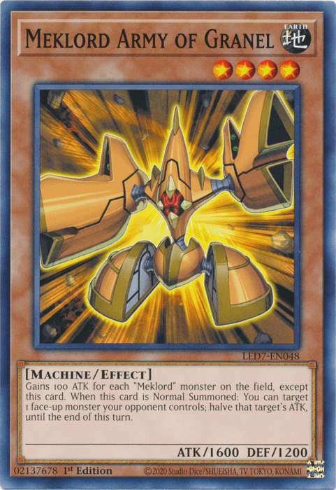 Meklord Army of Granel [LED7-EN048] Common - POKÉ JEUX