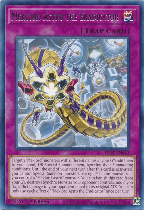 Meklord Astro the Eradicator [LED7-EN022] Rare - POKÉ JEUX