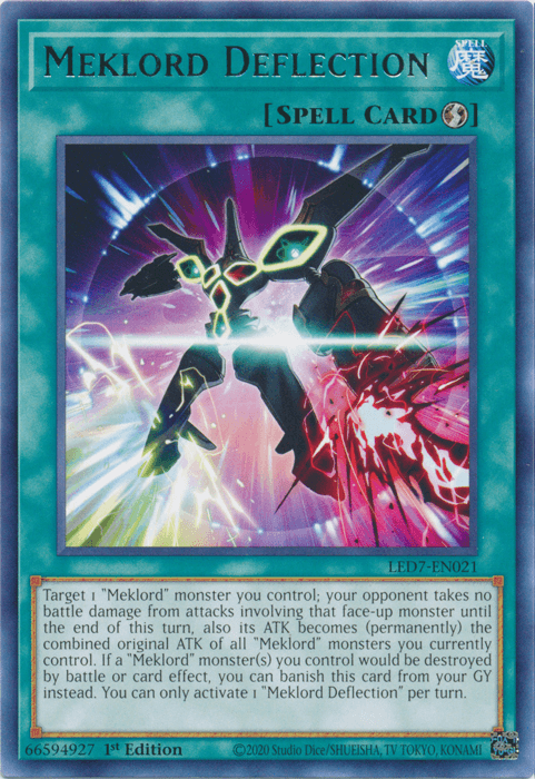 Meklord Deflection [LED7-EN021] Rare - POKÉ JEUX