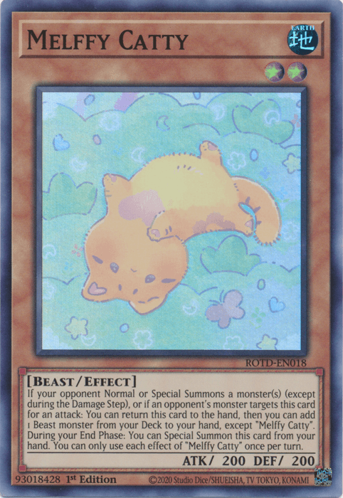 Melffy Catty [ROTD-EN018] Super Rare - POKÉ JEUX