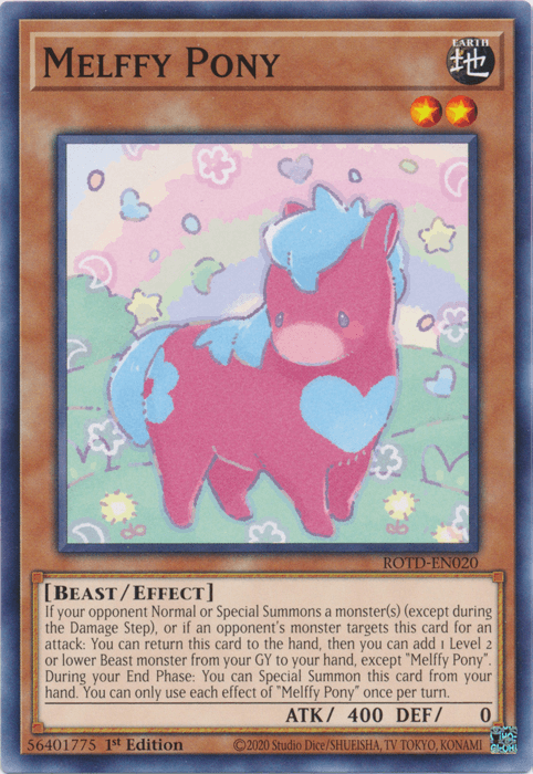 Melffy Pony [ROTD-EN020] Common - POKÉ JEUX