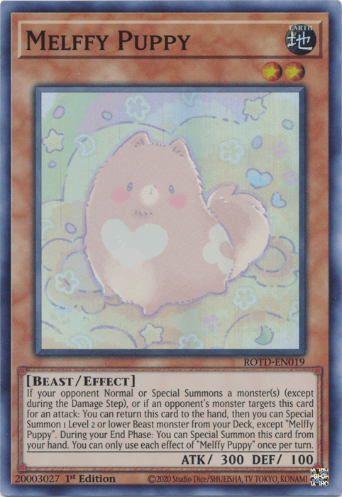 Melffy Puppy [ROTD-EN019] Super Rare - POKÉ JEUX