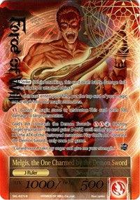 Melgis, the Flame King // Melgis, the One Charmed by the Demon Sword (Full Art) (SKL-027/J) [The Seven Kings of the Lands] - POKÉ JEUX